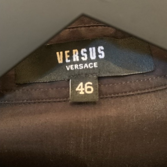 Men’s Versace Lions Dress Shirt Size 46 / Small - Picture 4 of 4